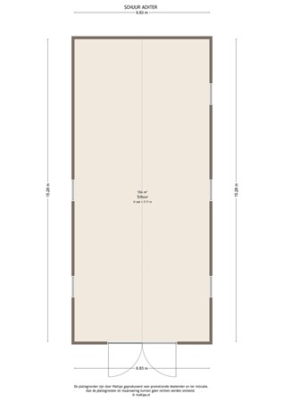 Floorplan - Oud Schaik 62, 4141 JB Leerdam